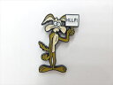 ◎【ピンバッジ/pin badge】『 LOONEY TUNES ワイリー・コヨーテ HELP / ピンズ 』バッジ バッチ ピンバッチ PINS 映画 Mov...