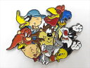 ◎【ピンバッジ/pin badge】『 LOONEY TUNES キャラクター集合 / ピンズ 』バッジ バッチ ピンバッチ PINS 映画 Movie アメコ...