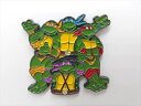 ◎【ピンバッジ/pin badge】『 T.M.N.T. 90'sタートルズ集合 / ピンズ 』バッジ バッチ ピンバッチ PINS アメコミ アニメ ティーン...