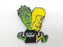 ◎【ピンバッジ/pin badge】『 BEAVIS AND BUTT-HEAD ビーバス&バットヘッド モンスター / ピンズ 』バッジ バッチ ピンバッチ PINS 映画 Movie アニメ アメコミ 漫画 ビーバス&バットヘッド コレクション ファッション雑貨 アメ雑