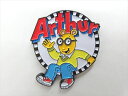 ◎【ピンバッジ/pin badge】『 Arthur アーサーとロゴマーク / ピンズ 』バッジ バッチ ピンバッチ PINS 映画 Movie アニメ アメコ...