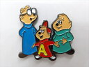 ◎【ピンバッジ/pin badge】『 Alvin & the Chipmunks アルビン サイモン セオドア / ピンズ 』バッジ バッチ ピンバッチ PI...