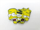 ◎【ピンバッジ/pin badge】『 The Simpsons バート・シンプソン フェイス 乖離 / ピンズ 』バッジ バッチ ピンバッチ 映画 movie アニメ アメコミ ザ・シンプソンズ コレクション ファッション雑貨 アメ雑