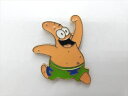 ◎【ピンバッジ/pin badge】『 SpongeBob SquarePants 走るパトリック B / ピンズ 』バッジ バッチ ピンバッチ 映画 movi...
