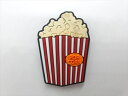 ◎【ピンバッジ/pin badge】『 POP CORN / ラバーピンズ 』バッジ バッチ ピンバッチ PINS ラバーバッジ ラバーピンバッジ ポップコーン...