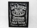 ◎【ワッペン/patch】『 JACK DANIEK'S old No.7 ロゴ A / アイロンパッチ 』アイロン ワッペン パッチ 企業 ジャックダニエル ウイスキー アメリカ雑貨 アメ雑 雑貨