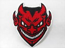 ◎【ワッペン/patch】『 Gothic Horror Devils フェイス 正面 / アイロンパッチ 』アイロン ワッペン パッチ ゴシックホラー ホラー調 ゴシック調 悪魔 あくま アクマ アメリカ雑貨 アメ雑 雑貨