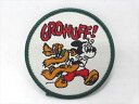 ◎【ワッペン/patch】『 Disney GROWUFF! / ワッペン 』ワッペン パッチ アイロンパッチ 映画 Movie アメコミ ディズニー ミッキーマウス Mickey Mouse ファッション雑貨 アメ雑