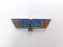 ◎【ピンバッジ/pin badge】『 TOP GUN ロゴマーク ブルー&レッド 1つ針 / ピンズ 』バッジ バッチ ピンバッチ PINS 映画 Movie...