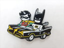 ◎【ピンバッジ/pin badge】『 BATMAN バットマン&ロビン バットモービル / ピンズ 』バッジ バッチ ピンバッチ 映画 Movie アメコミ バットマン Robin DCコミックス コレクション ファッション雑貨 アメ雑