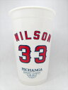 ◎【MLBグッズ/MLB Goods】『 C.J.ウィルソン 背番号 / プラスチック カップ 』カップ コップ プラカップ MLB メジャーリーグ ファングッズ 日本未発売 アメカジ 野球 メジャーリーグ C.J. Wilson アメ雑 雑貨