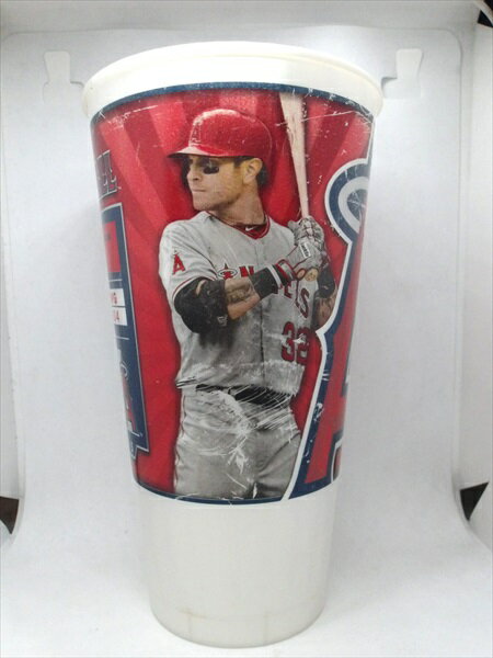 ◎【MLBグッズ/MLB Goods】『 ジョシュ・ハミルトン The Hammer / プラスチック カップ 』カップ コップ プラカップ MLB メジャーリーグ ファングッズ 日本未発売 アメカジ 野球 メジャーリーグ Josh Hamilton アメ雑 雑貨