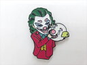 ◎【ピンバッジ/pin badge】『 JOKER デフォルメ ピエロマスク / ピンズ 』バッジ バッチ ピンバッチ 映画 Movie ジョーカー バットマン...