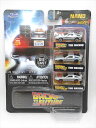 ◎【バック・トゥ・ザ・フューチャー/Back to the Future】『 Jada NANO HOLLYWOOD RIDES Back to the Future / ミニカー セット 』ミニカー 車 フィギュア 映画 Movie BTTF デロリアン ファッション雑貨 アメ雑(3)