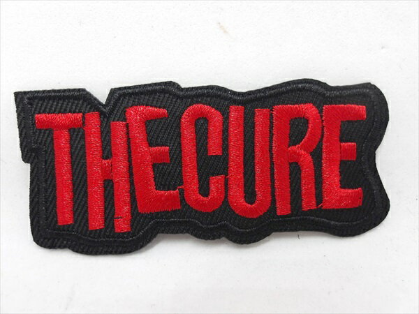 ◎【ワッペン/patch】『 THE CURE バンドロゴ / アイロンワッペン 』ワッペン パッチ アイロンパッチ 音..