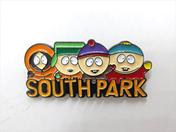 ◎【ピンバッジ/pin badge】『 South Park 4人組&タイトルロゴ / ピンズ 』バッジ バッチ ピンバッチ 映..