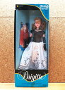 【BRIGITTE/ブリジット】ドールホワイト×ブラック　ドレスタカラ・ジェニー・人形・着せ替え人形