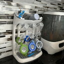 ボトル乾燥ラック、最大9本のボトルやニップル、搾乳器パーツ、おしゃぶり、その他のアクセサリー収納可能、コンタースペースを節約する縦型デザイン