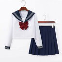 セーラー服 セットアップ 三本 白 スカート単品 プリーツスカート コスプレ 大きいサイズ 長袖 上下セット JK 女子 制服 高校生 学園祭 レディース コスチューム衣装 コスプレ衣装 可愛い セーラー襟 ハロウィン コスプレ学生服 夏 スカート スクール 文化祭