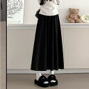 ボトムス パンツ フレア ワイド スカート レディース きれいめ カジュアル ロング丈 ガウチョ 大人 可愛い ハイウエスト シンプル 裏起毛 おしゃれ ウエストゴム 楽ちん フェミニン ブラック 黒 ベージュ グレー 春 夏 秋 冬 20代 30代 40代 50代