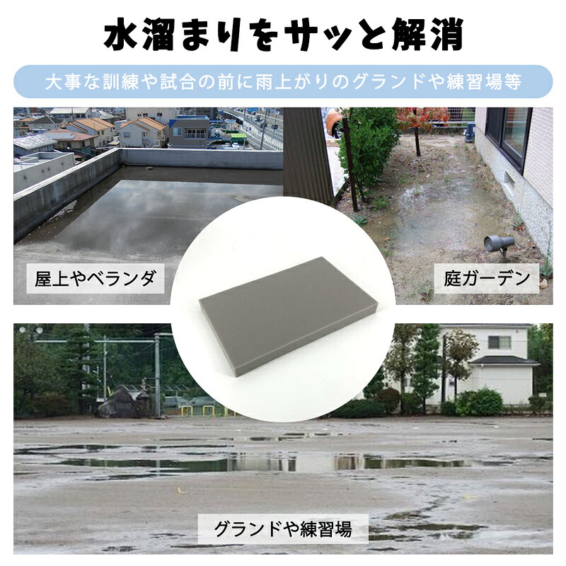 【秋のセール！10%OFF⇒3239】RAKU 厚さ3.5cm 10枚/30枚セット 吸水スポンジ グラウ...