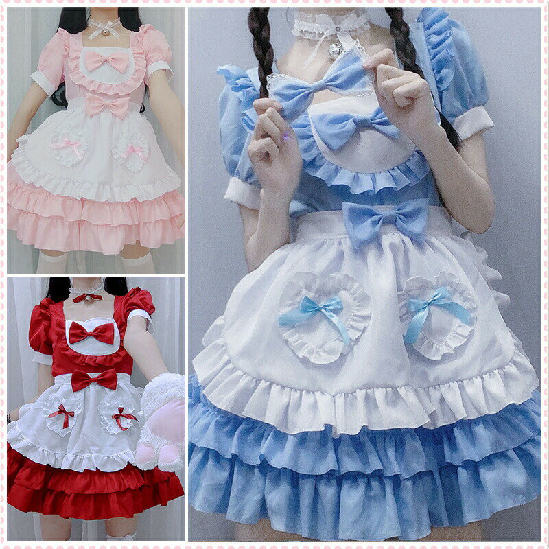 メイド服 ミニ丈 メイド喫茶 メイド