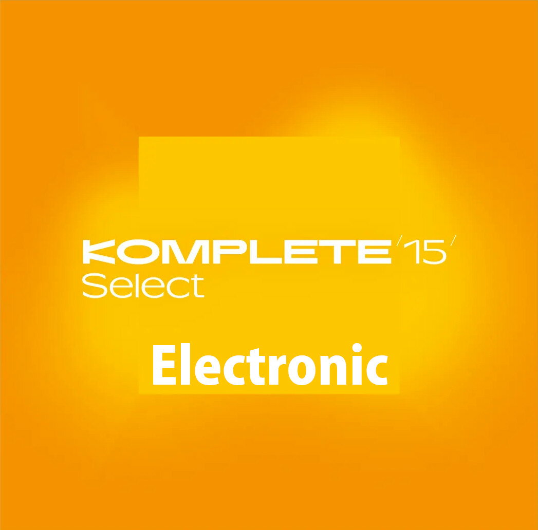 �ԥ����ڡ����� ��12/31�ޤǡ�Native Instruments KOMPLETE 15 SELECT ELECTRONIC�ԥ᡼��Ǽ�ʡ��������������...