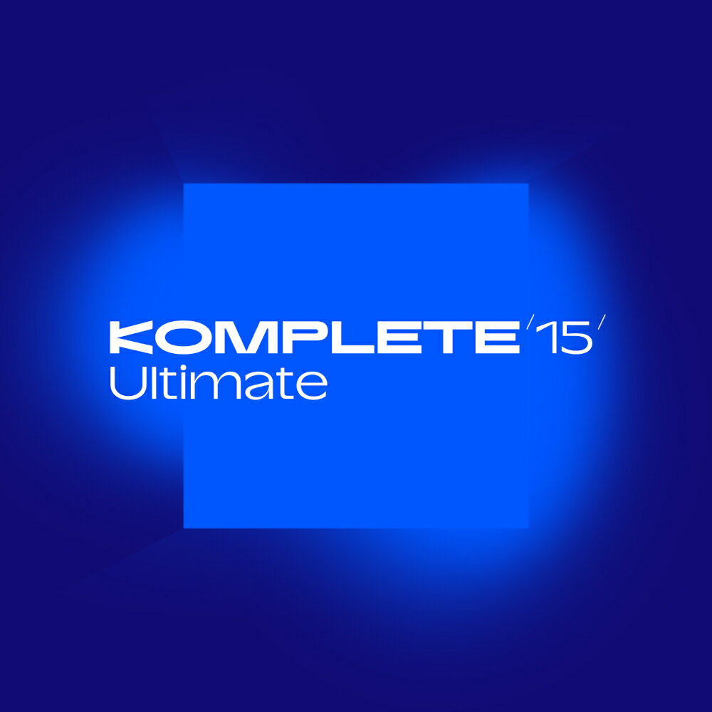 《キャンペーン中 数量限定》Native Instruments KOMPLETE 15 ULTIMATE《メール納品・ダウンロード版》のサムネイル
