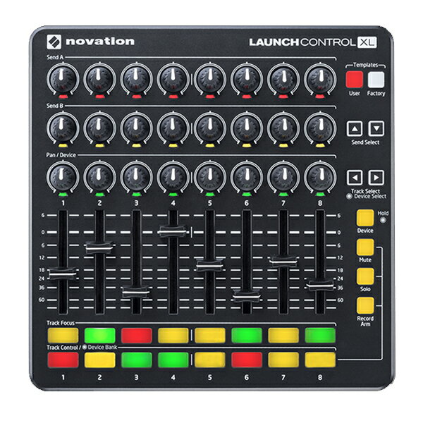 NOVATION Launch Control XL Mk2 ノベーション MIDIコントローラ メーカー保証3年