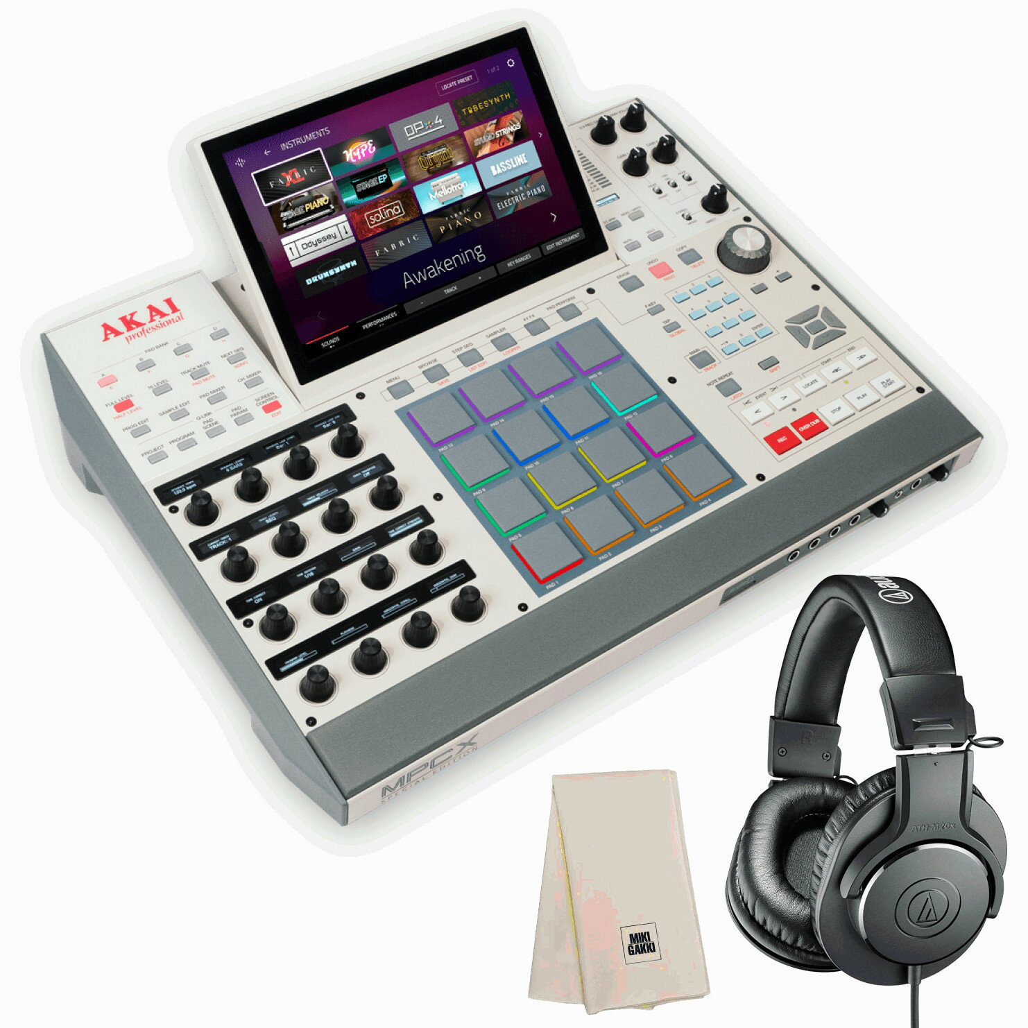 AKAI MPC X Special Edition アカイ + ヘッドホン ATH-M20X《オリジナルクロスプレゼント！》