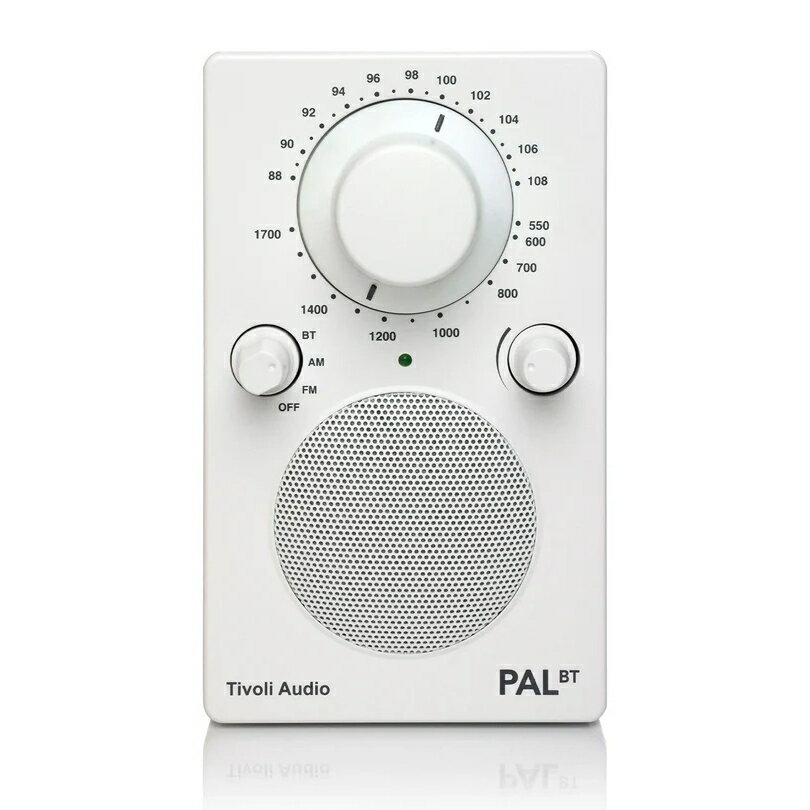 《期間限定特価》Tivoli Audio PAL BT ホワイト チボリオーディオ Bluetooth対応 ラジオ スピーカー 《国内正規品》[PALBT-94...