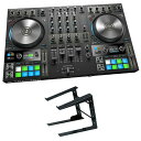 Native Instruments NI TRAKTOR KONTROL S4 MK3 + PCスタンド LT-100B セット [4CH DJコントローラー]