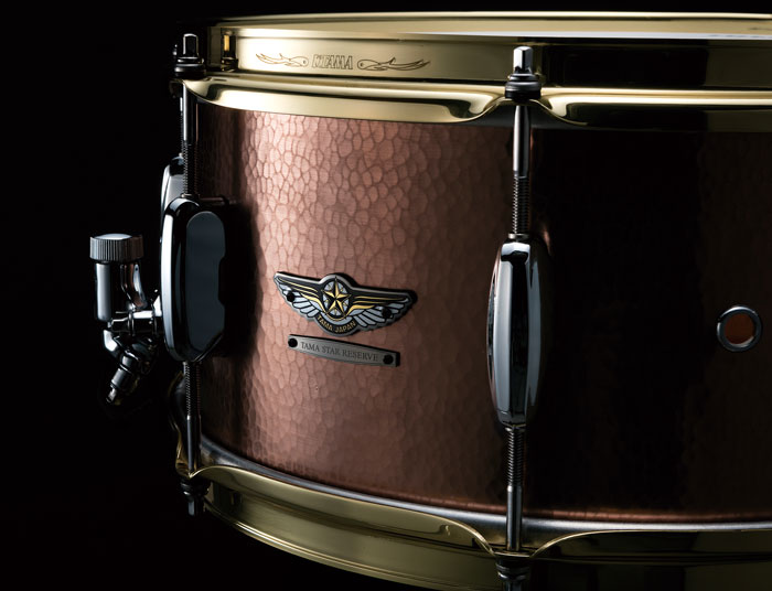 TAMA（タマ）スネアドラム TCS1465H HAND HAMMERED COPPER STAR Reserve Snare Drum / ハンマードコパーシェル