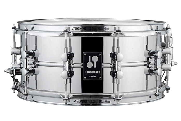 SONOR（ソナー）KS-1465SDS / KOMPRESSOR Snare Drum スティールシェル・スネアドラム 14”x6.5”