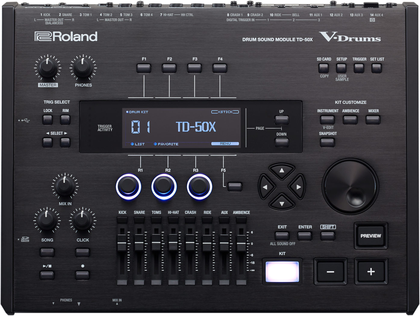 Roland [h TD-50X Drum Sound Module   W[
