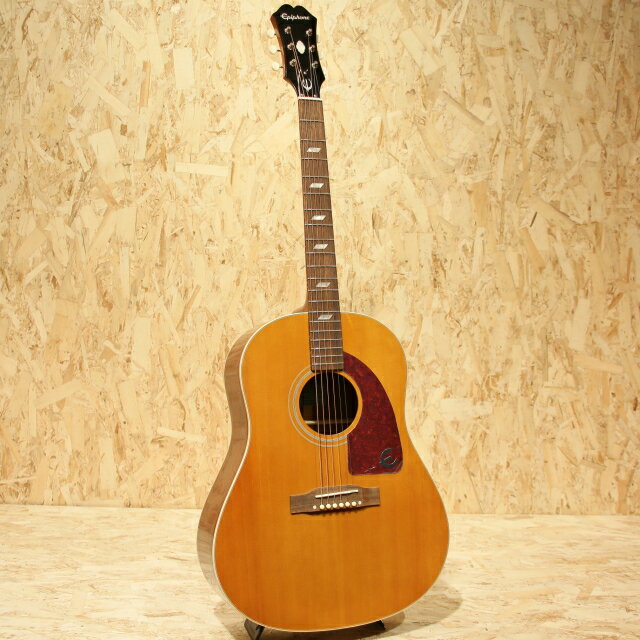 フィッシュマン・ピックアップ搭載 Epiphone エピフォン Masterbilt Texan Antique Natural Aged Gloss