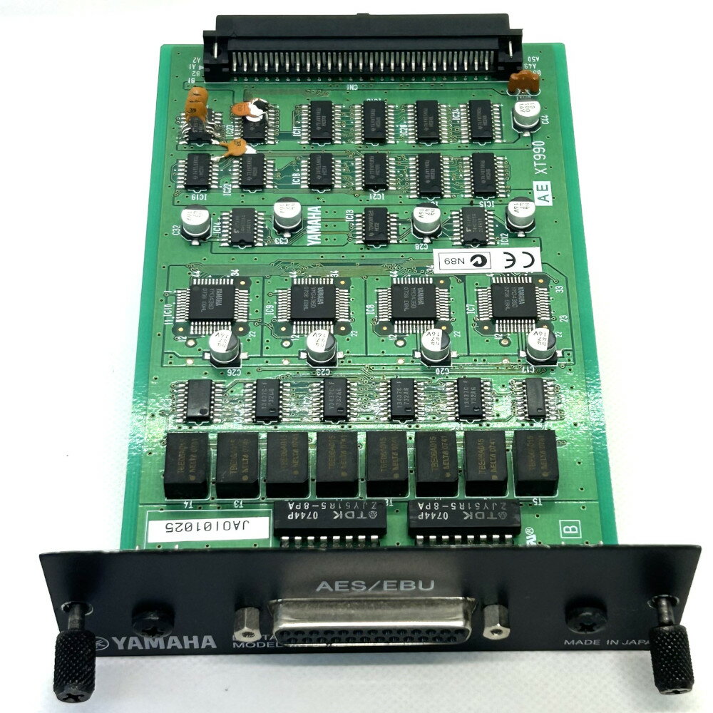 ヤマハデジタルミキサー プロセッサー パワーアンプ I/O拡張カード MY8-AE 中古品