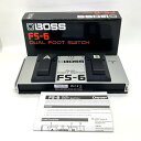 フットスイッチ デュアル BOSS ボス FS-6 Dual Footswitch