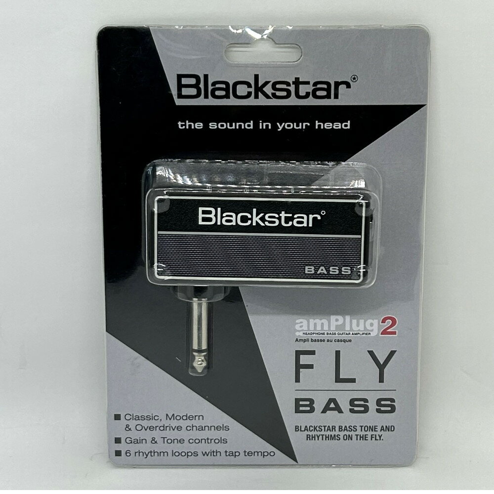 《アウトレット品》 Blackstar ヘッドホン ベースアンプ amPlug2 FLY Bass 電池駆動