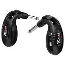 エレキギター ワイヤレス Xvive XV-U2 Wireless Guitar System(ブラック)