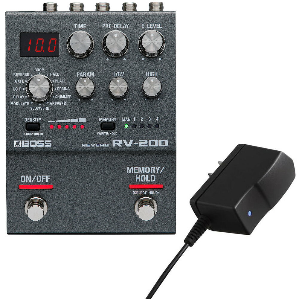 BOSS �ܥ� RV-200 Reverb ��С��� + PSA100S2 ���������ץ��� ���å�