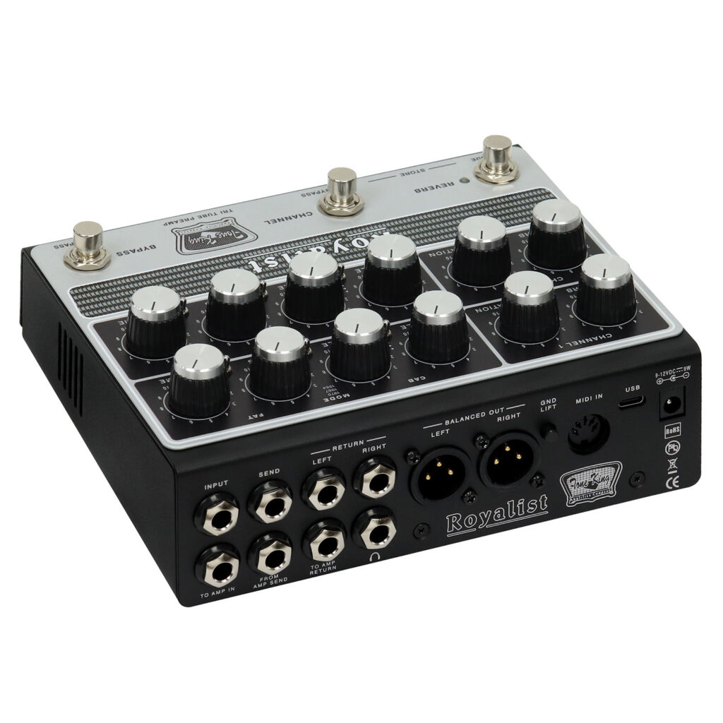 Tone King トーン キング Royalist Tube Preamp Pedal 真空管 プリアンプ 小型 mikidj-10025681 三木楽器 楽天市場店 サンプル画像3