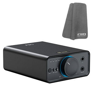 《ロゴ入りクロスプレゼント》 FIIO K7 ヘッドホンアンプ DAC内蔵 (FIO-K7-B) 小型 据え置き fiio 国内正規品