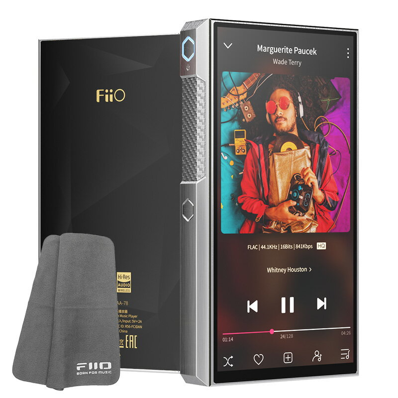 《ロゴ入りクロスプレゼント》FIIO デジタルオーディオプレ