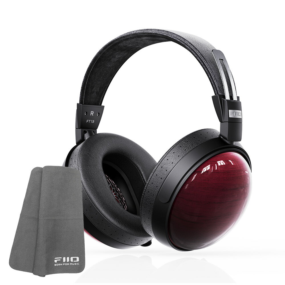 FIIO 密閉型 ヘッドホン FT13 Natural (FIO-FT13-N)《ロゴ入りクロスプレゼント》