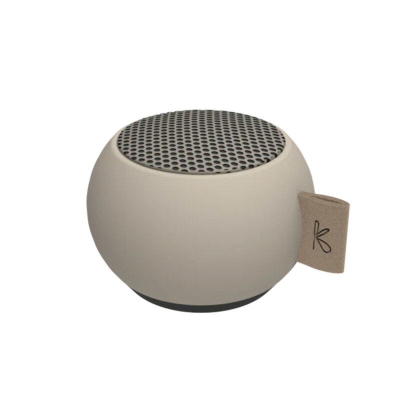 KREAFUNK ワイヤレス ポータブル スピーカー aGO Mini サンド ベージュ Bluetooth5.0 IPX3レベル防水設計