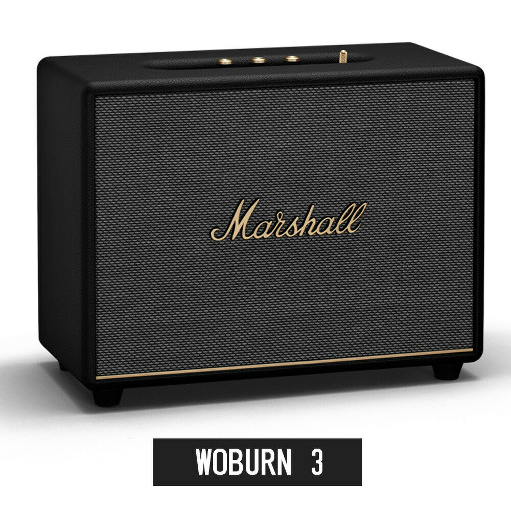 楽天三木楽器 楽天市場店マーシャル スピーカー WOBURN 3 Bluetooth （ブラック） Marshall