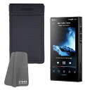 《ロゴ入りクロスプレゼント》 FIIO デジタルオーディオプレーヤー JM21 ブラック + 専用ケース SK-JM21 ブラック セット(2)
