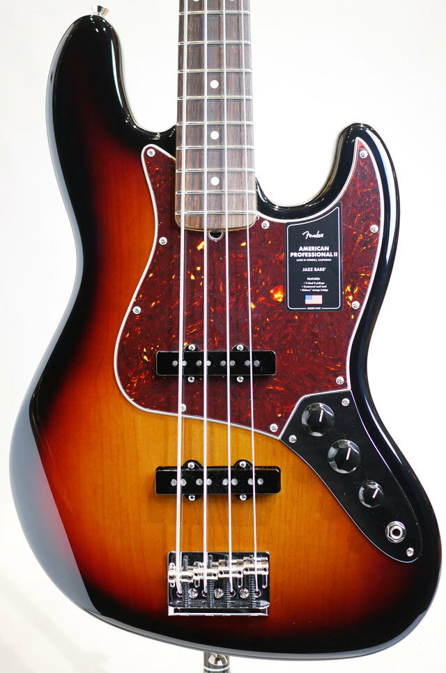 쥭١ Fender ե American Professional II Jazz Bass 3-Color Sunburs...