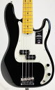 エレキベース Fender フェンダー American Professional II Precision Bass Black / Maple 《三木楽器BASS SIDE》